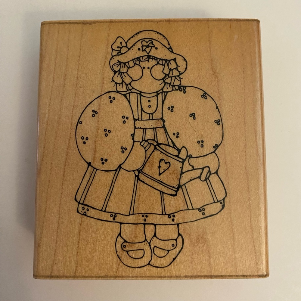 JRL Design Q195 Ashley rubber stamp